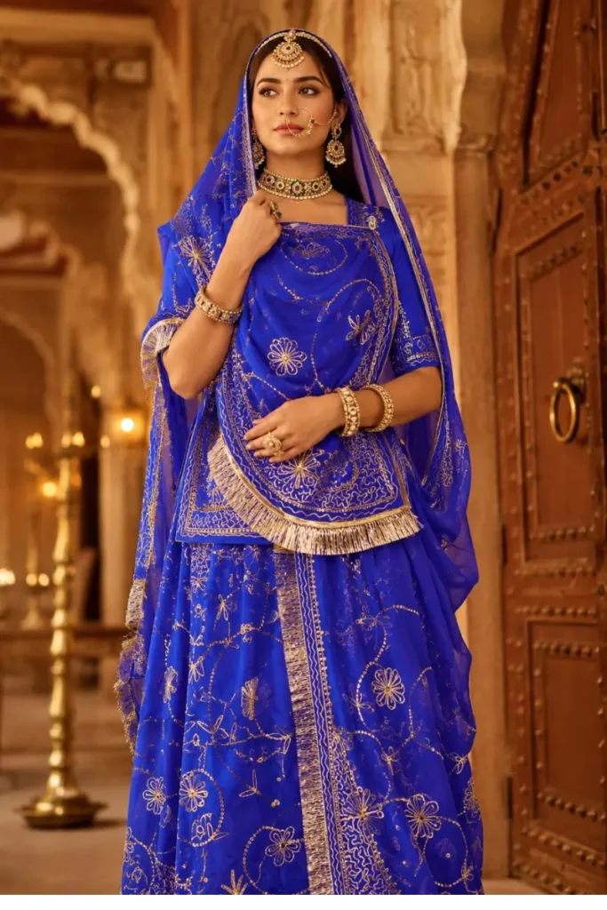 Blue sartan Poshak
